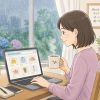 雨の日はネットショッピング♪ でも詐欺にはご注意！